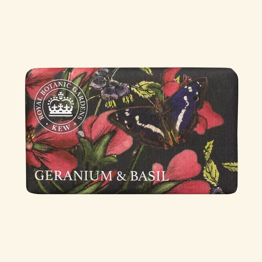 The English Soap Company - Geranium and Basil Soap