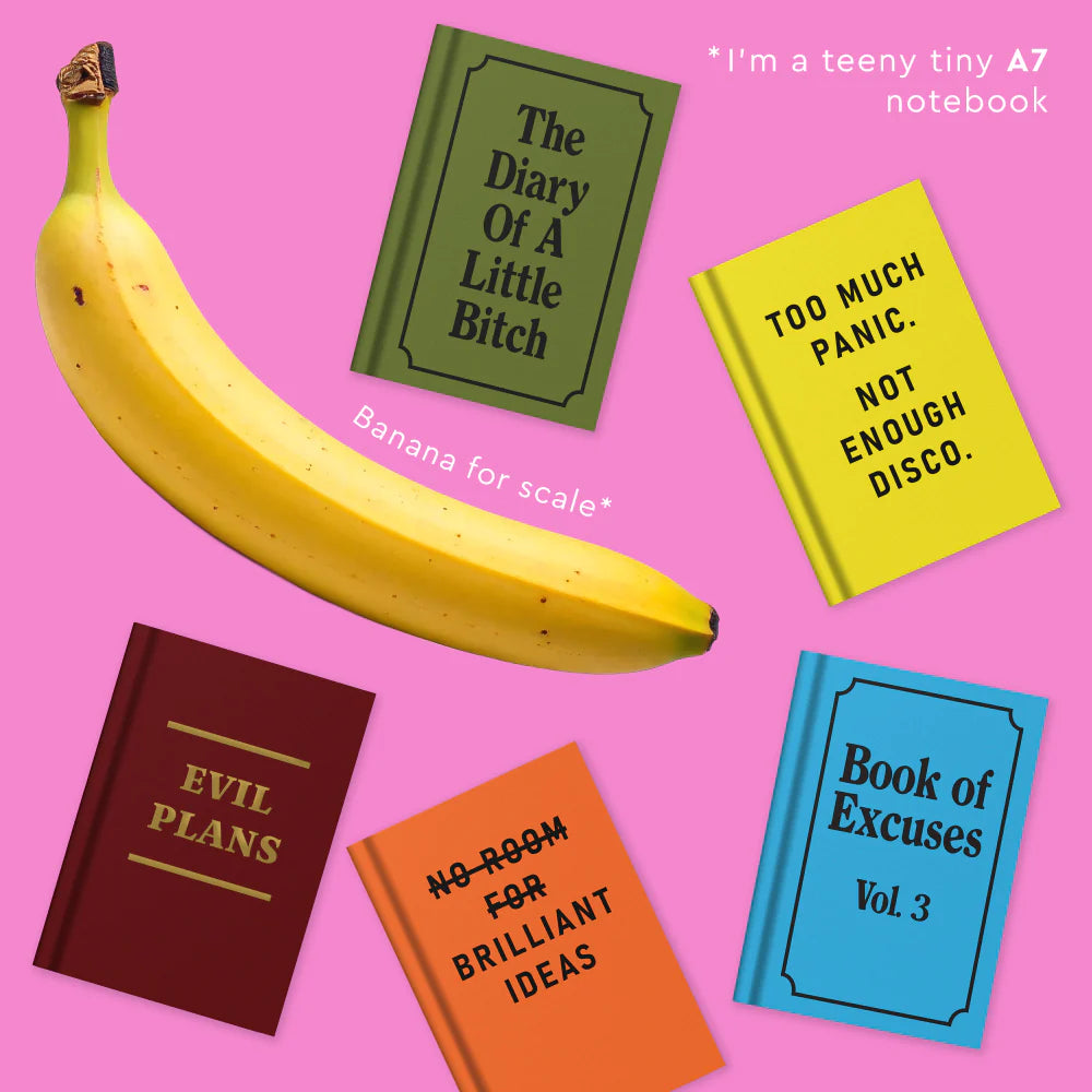 Ohh Deer Next Week Has Been Exhausting A7 Fabric Hardback Notebook