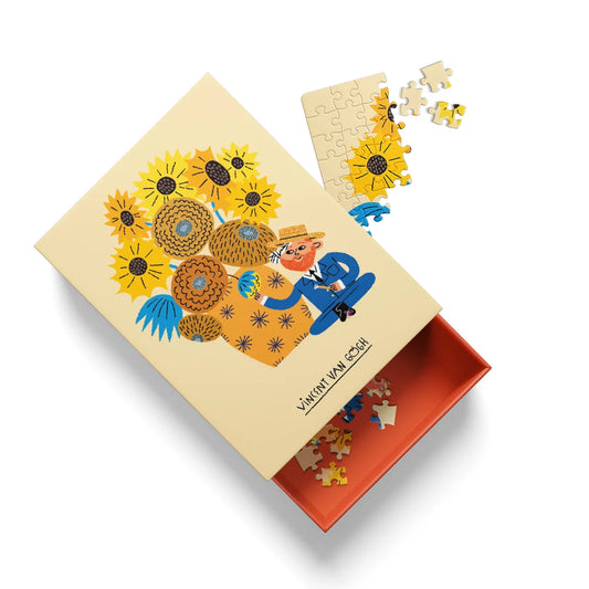 Ohh Deer Vincent Van Gogh Mini Jigsaw Puzzle