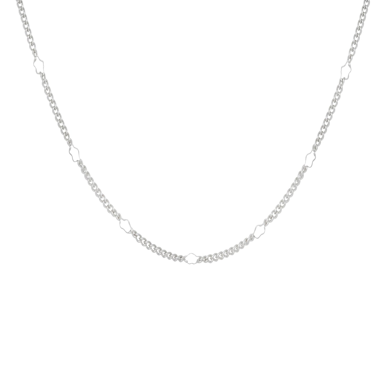 Vurchoo Jewellery Star Dainty Chain Silver