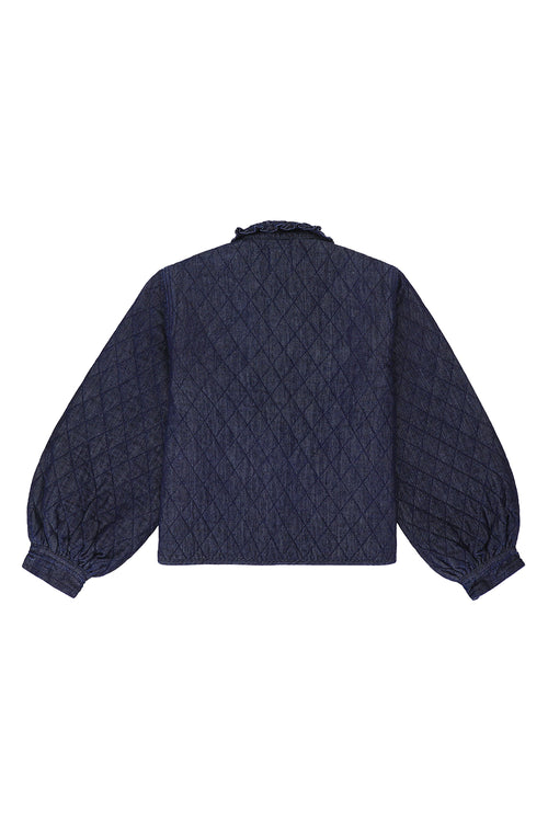 seventy + mochi Heidi Jacket in Indigo Rinse