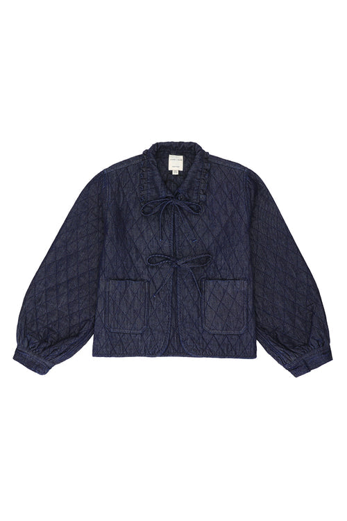 seventy + mochi Heidi Jacket in Indigo Rinse