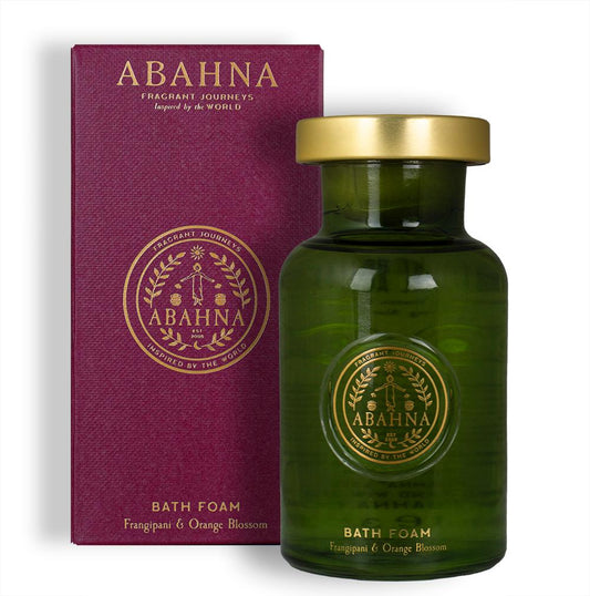 Abahna Frangipani & Orange Blossom Bath Foam 250ml