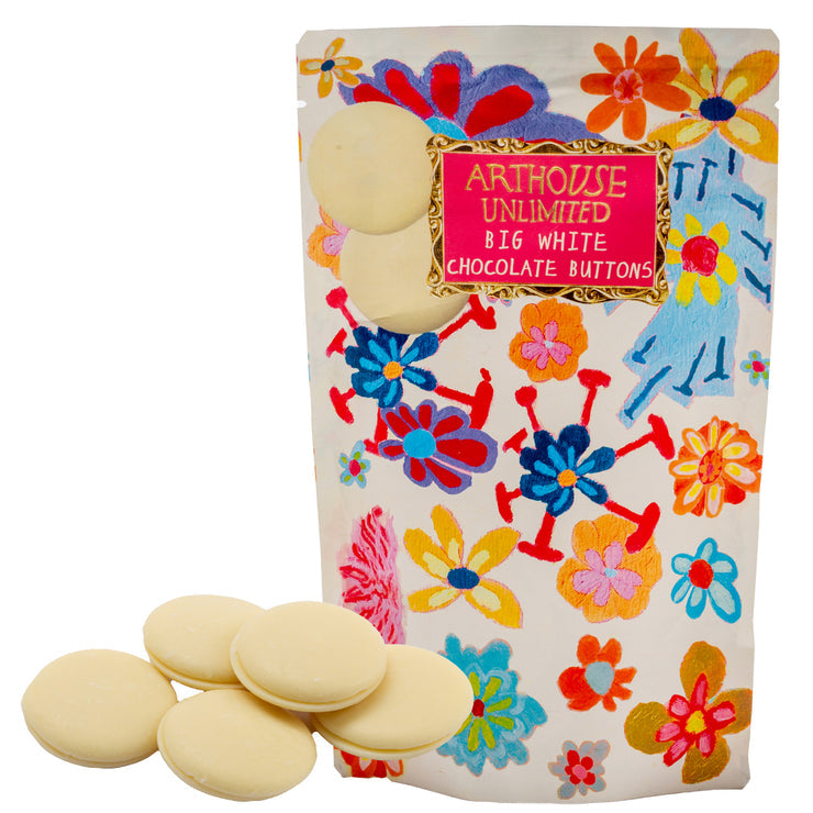 Arthouse Yellow Daffodil, Big White Chocolate Buttons