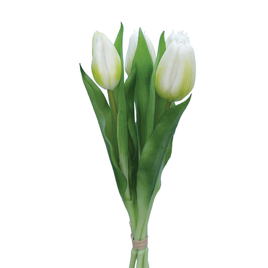 Faux Tulip White