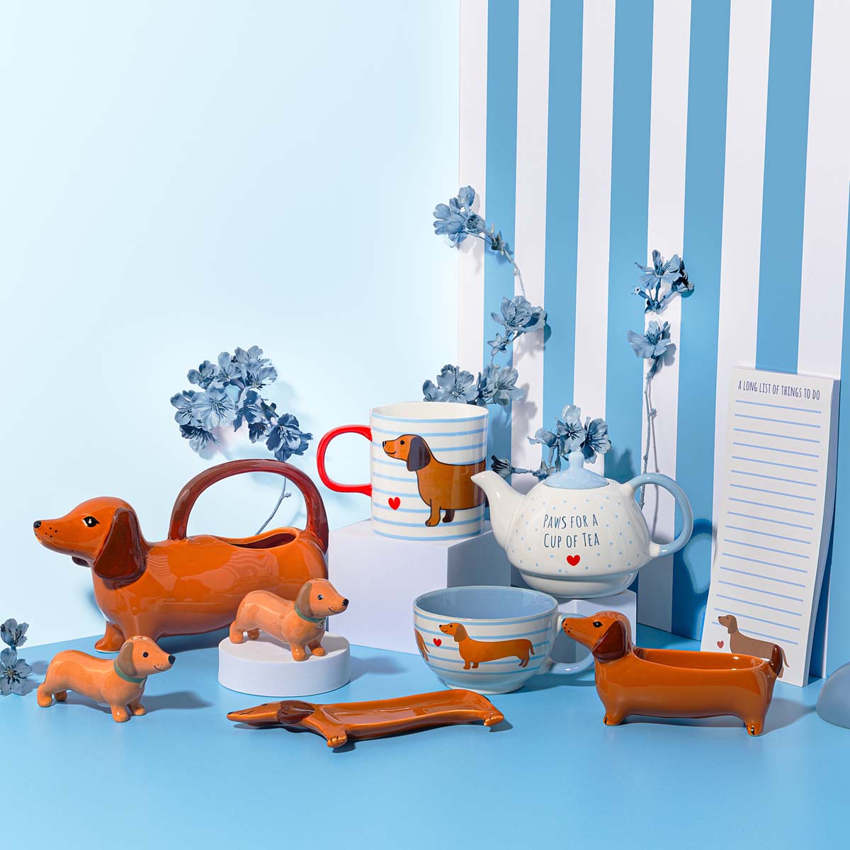 Sass & Belle Sausage Dog Salt & Pepper Shakers