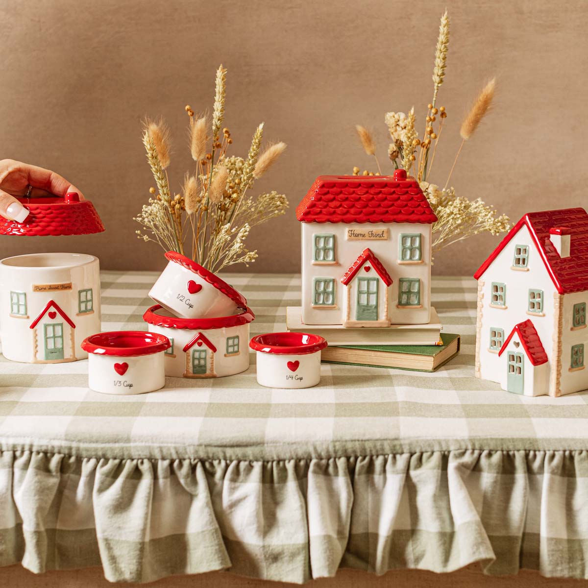 Sass & Belle House Shaped Tealight Holder