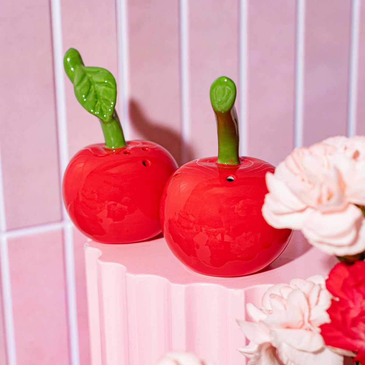 Sass & Belle Cherry Salt & Pepper Shakers