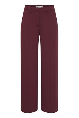 ICHI Kate Office Long Wide Pants in Port Royal