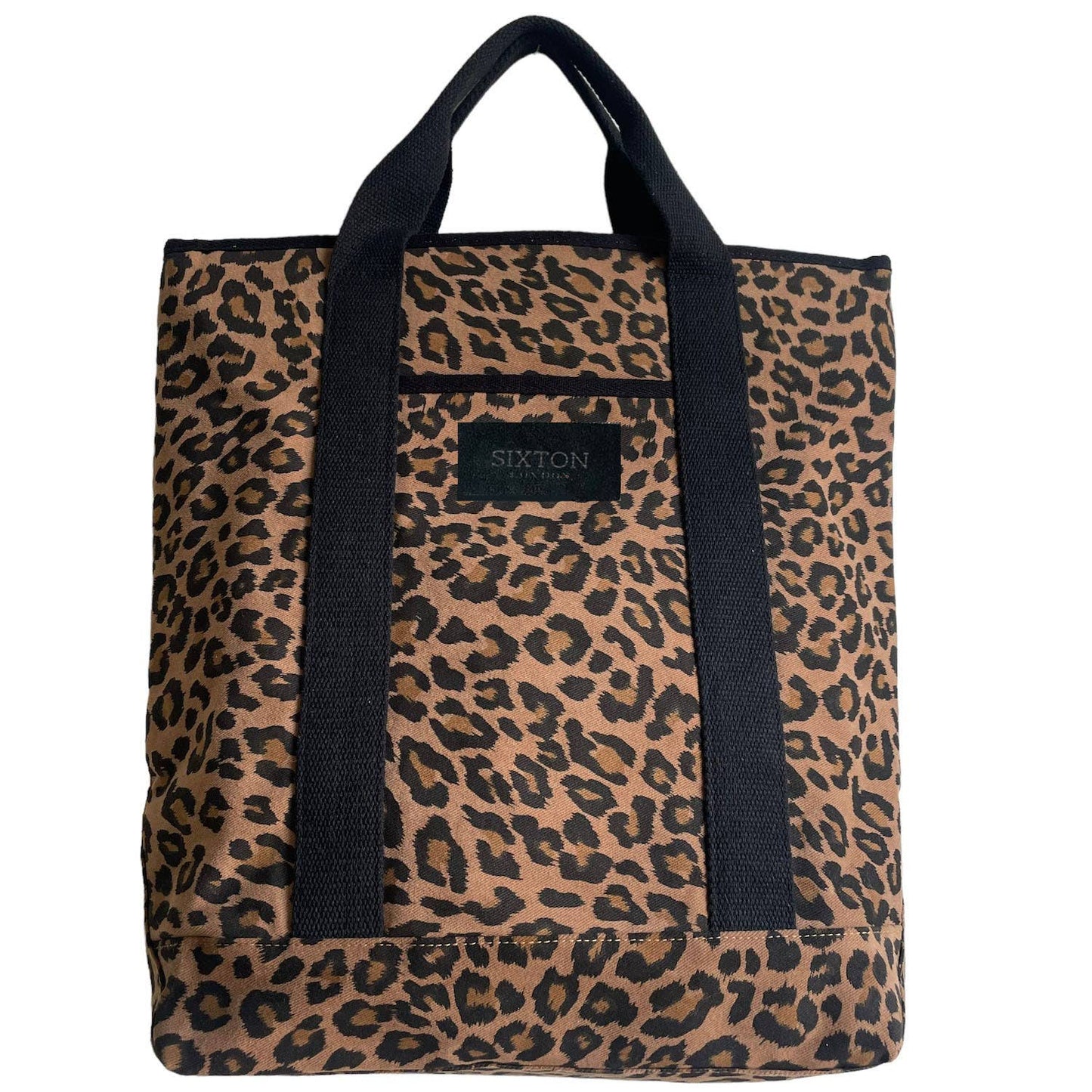 Sixton Leopard Print Backpack