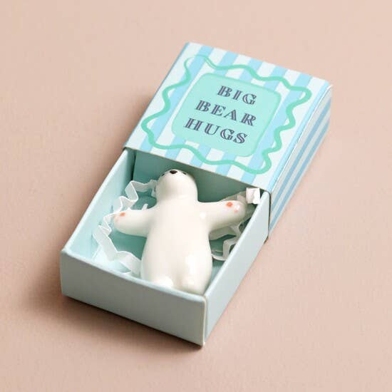 Lisa Angel - Tiny Matchbox Ceramic Tokens: Pizza