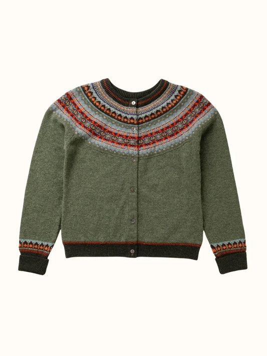 Eribe Alpine Short Cardigan in Braemar