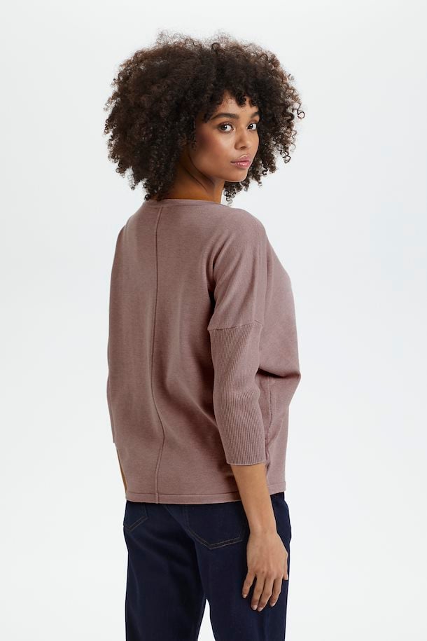 Saint Tropez Mila Roundneck Pullover in Antlet Melange