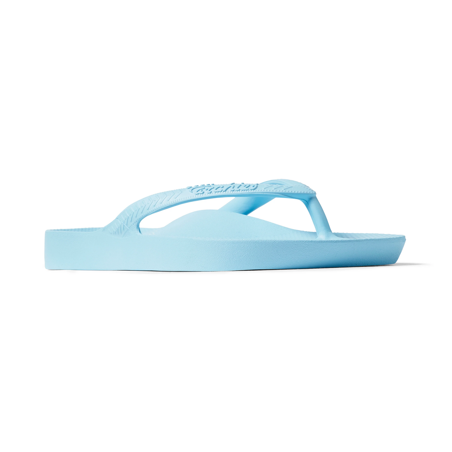 Archies Sky Blue Arch Support Flip Flops - Classic