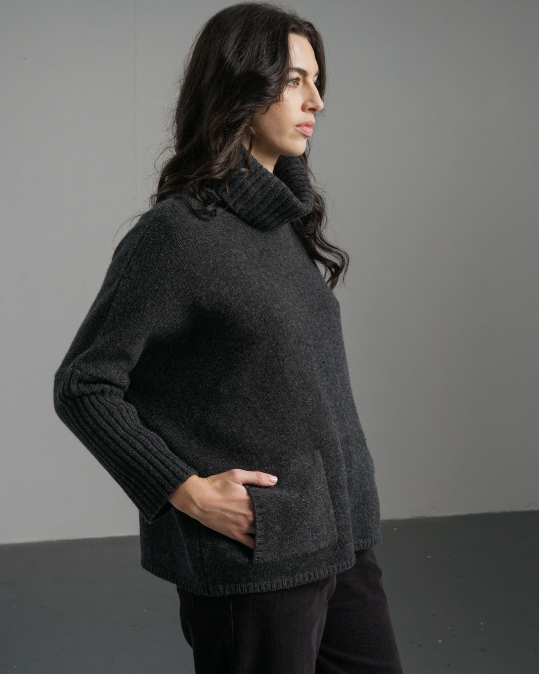 Bibico Adela Jumper in Charcoal