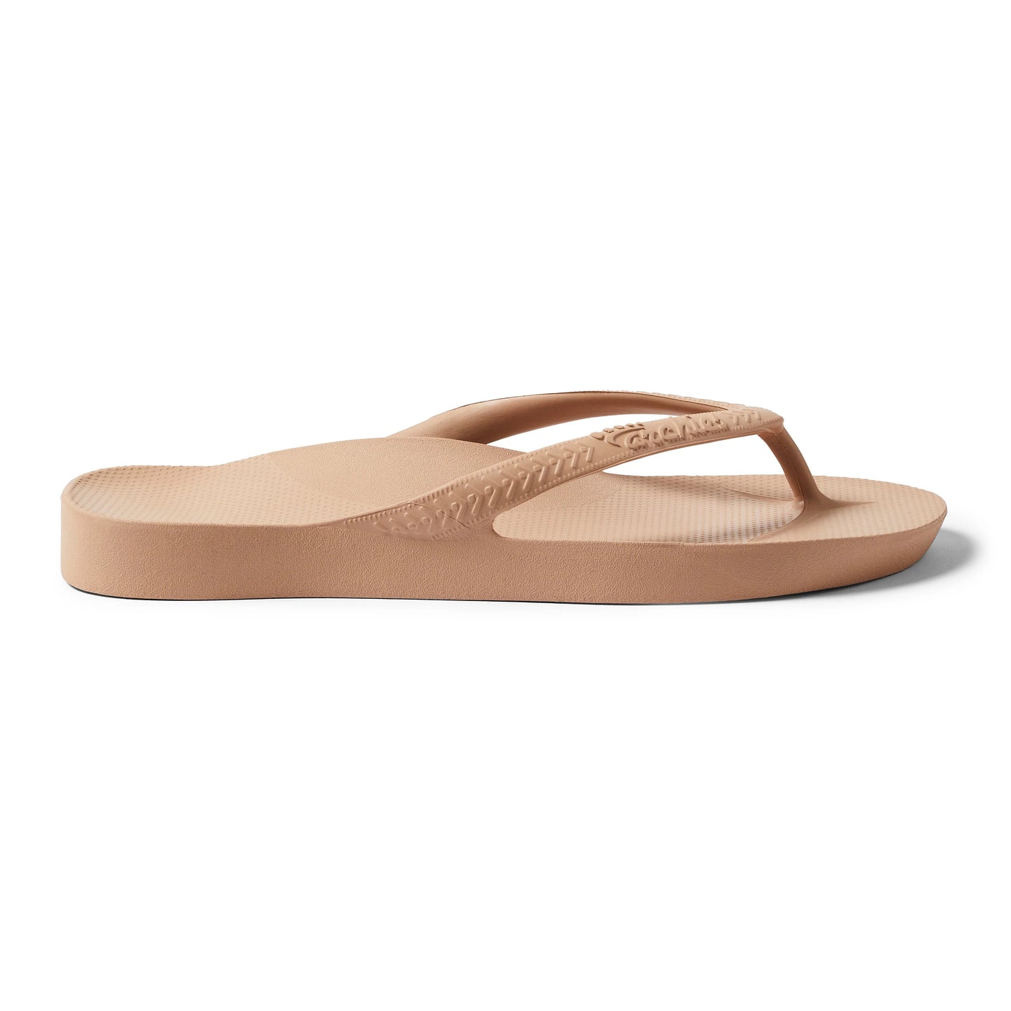 Archies Tan Arch Support Flip Flops - Classic