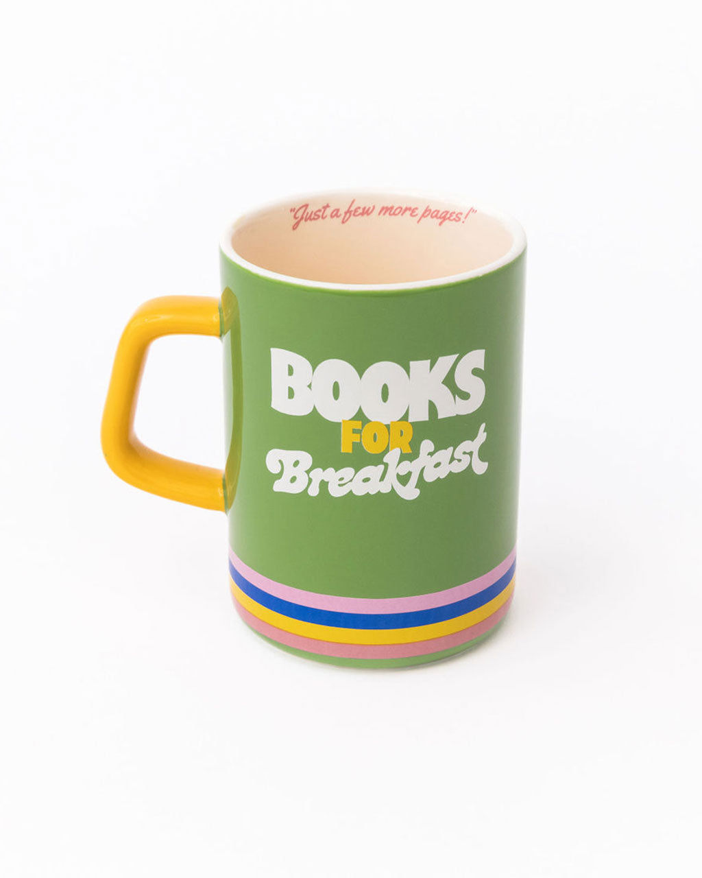 Ban.do Books For Breakfast Mug