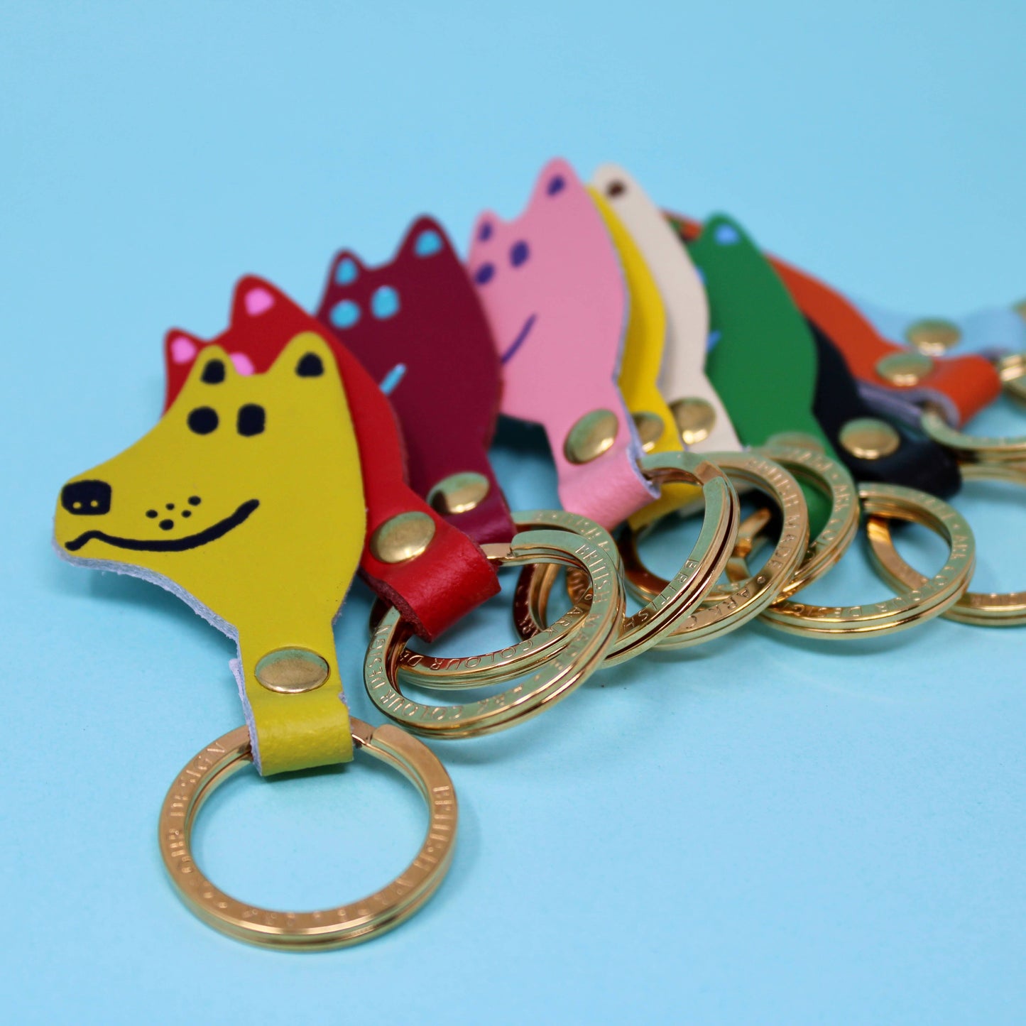 Ark Colour Design - Dog Key Fob: Acid Green