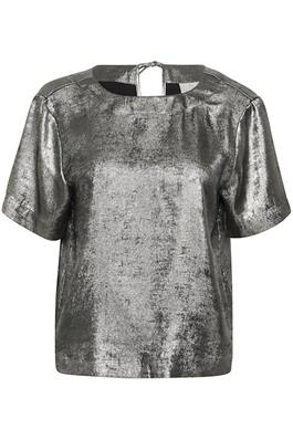 KAFFE Lorina Blouse in Silver