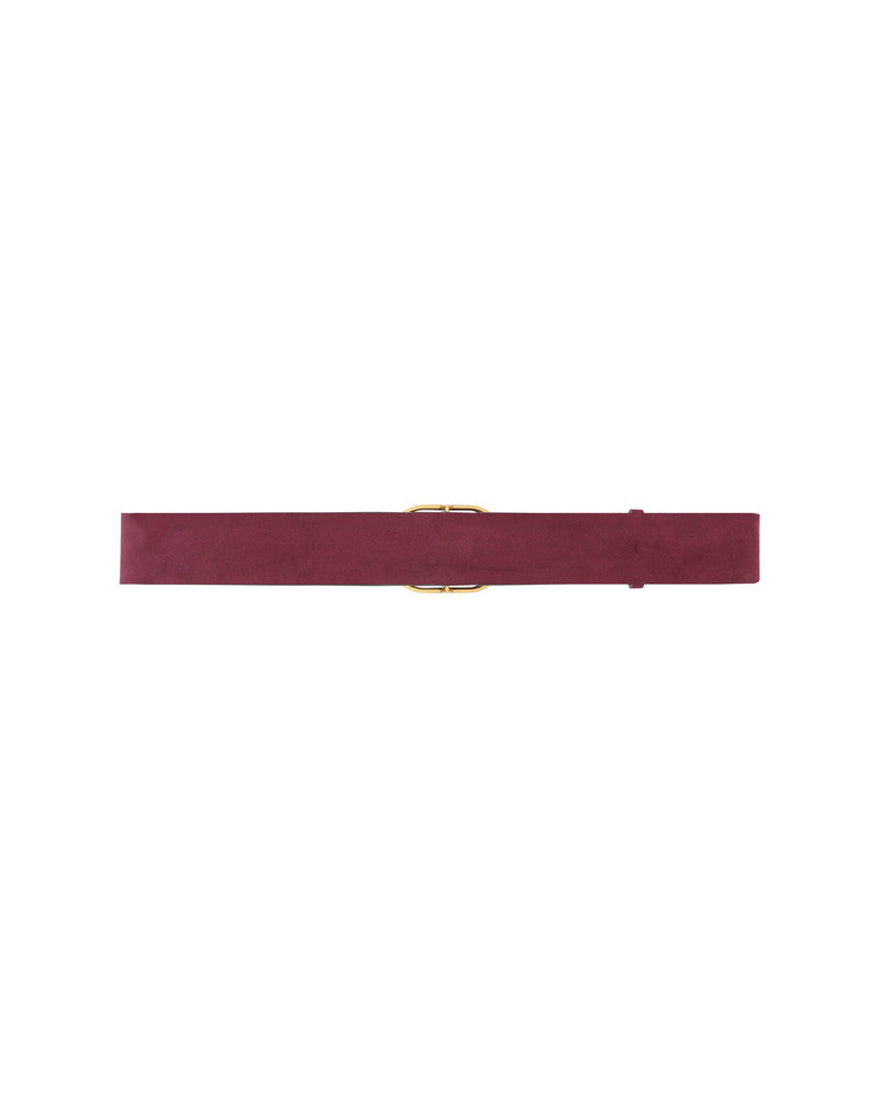 Grace & Mila Nicetas Belt in Bordeaux