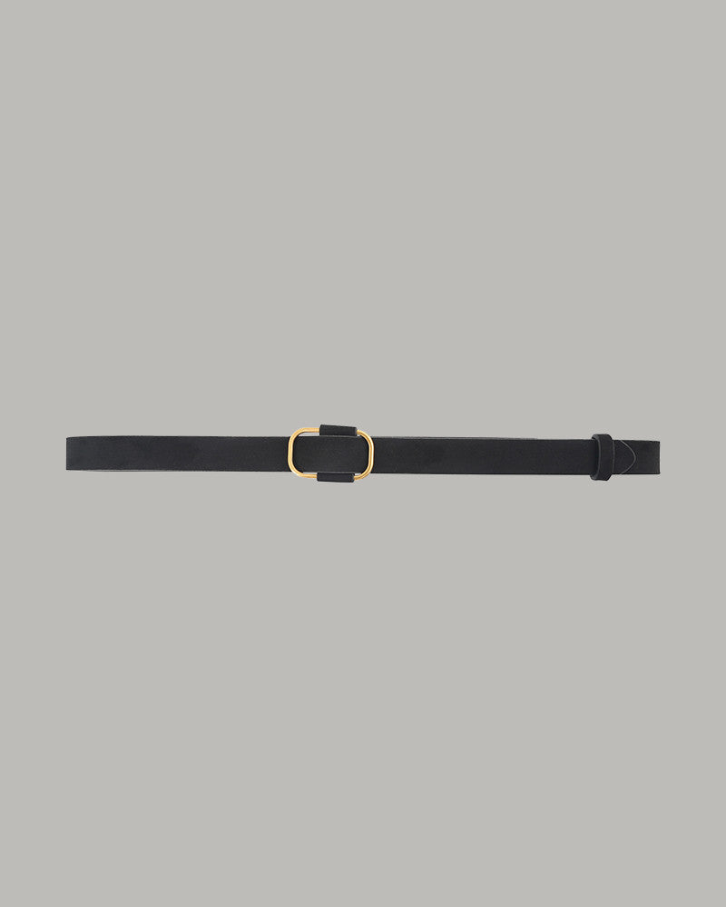 Grace & Mila Nazareth Belt in Noir