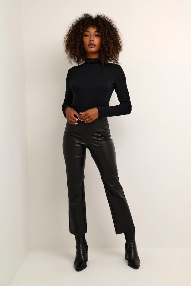 Kaffe Ada Crop Jeggings in Forest Night