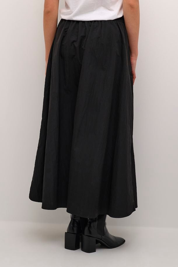 KAFFE Evi Skirt in Black Oyster