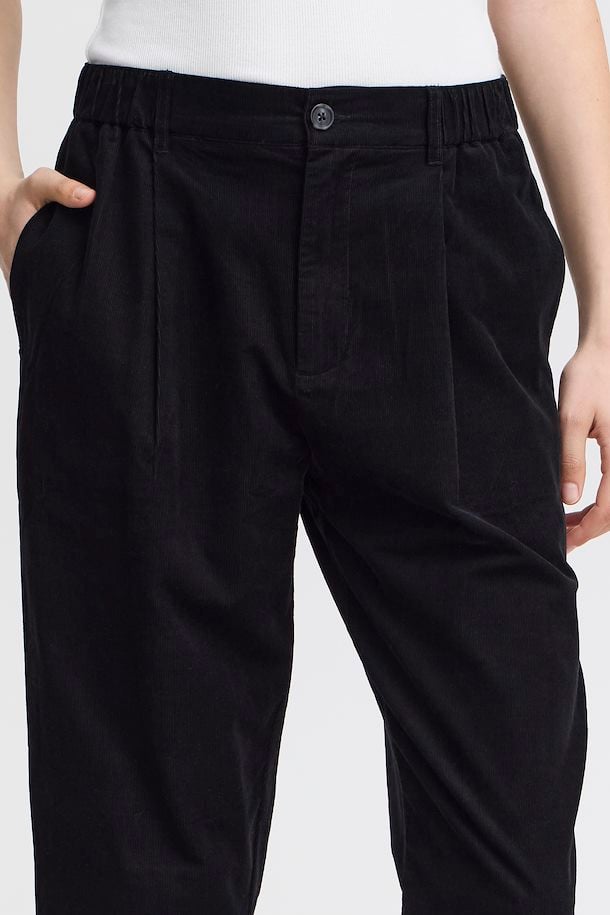 Fransa Cory Trousers in Black