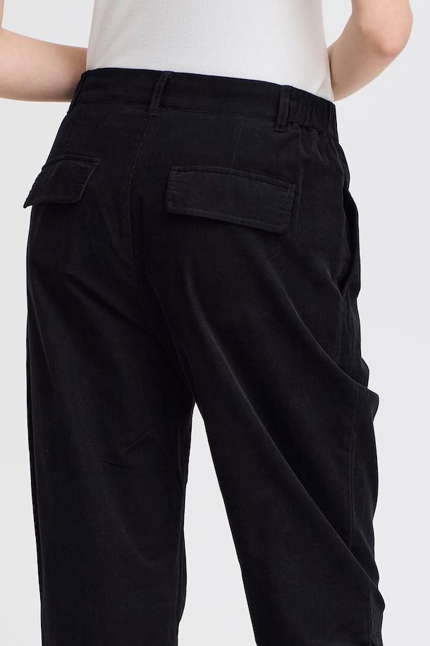 Fransa Cory Trousers in Black