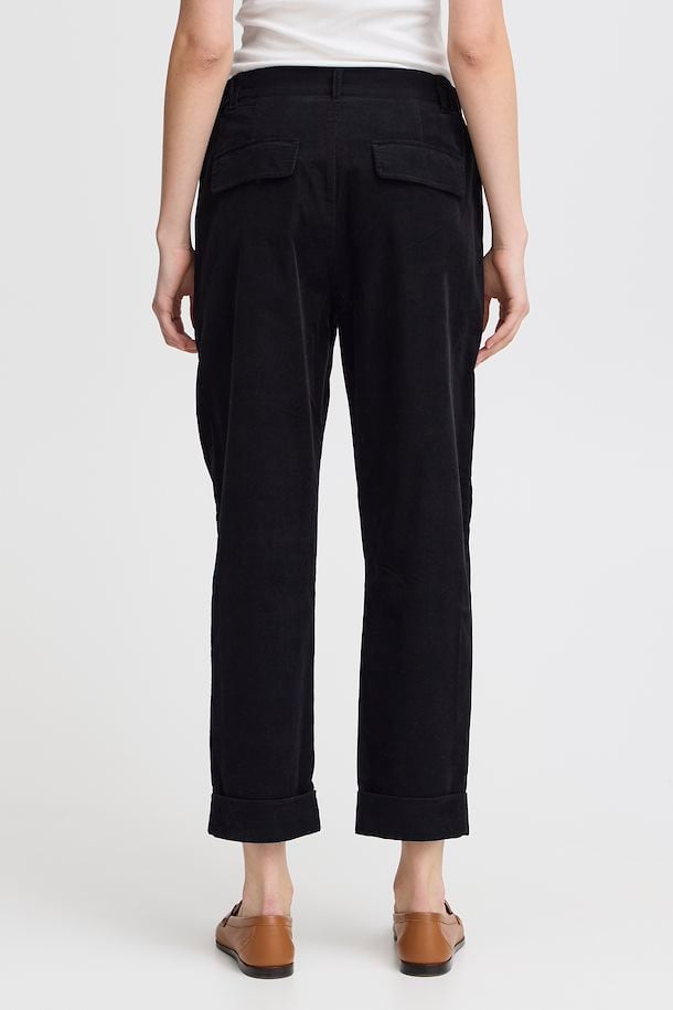 Fransa Cory Trousers in Black