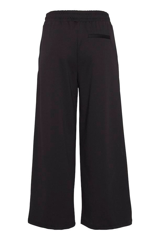 ICHI Kate SUS Ankle Length Trousers in Total Eclipse