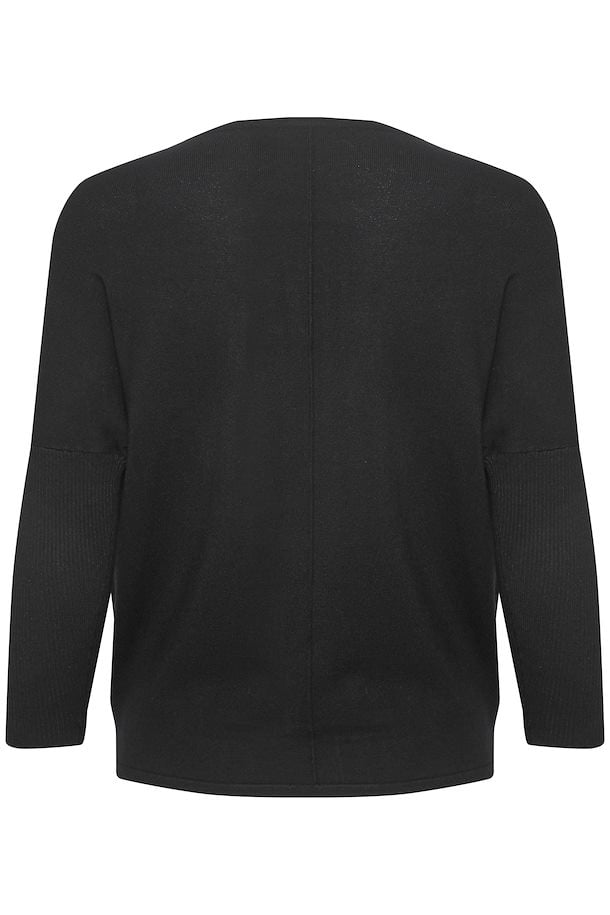 Saint Tropez Mila Roundneck Pullover in Black