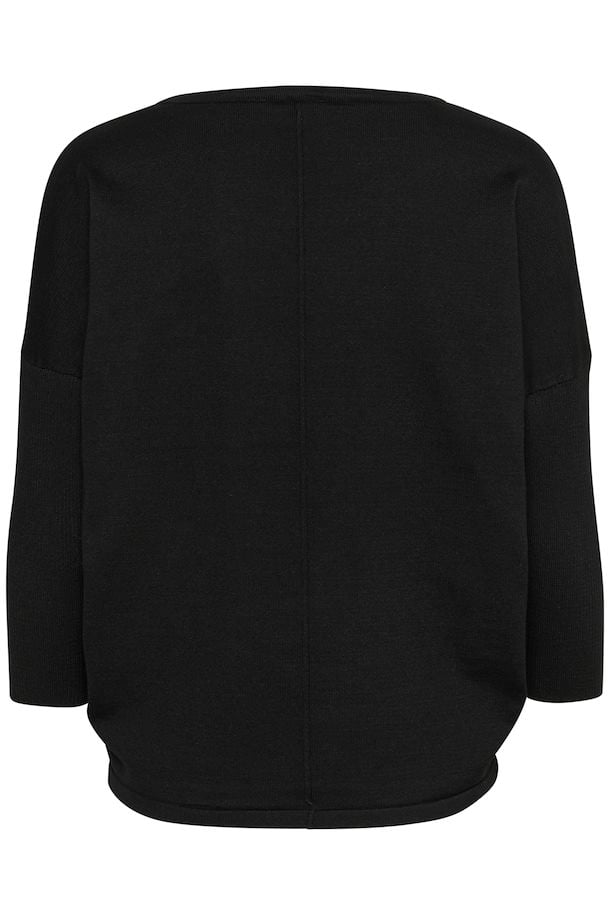 Saint Tropez Mila Roundneck Pullover in Black