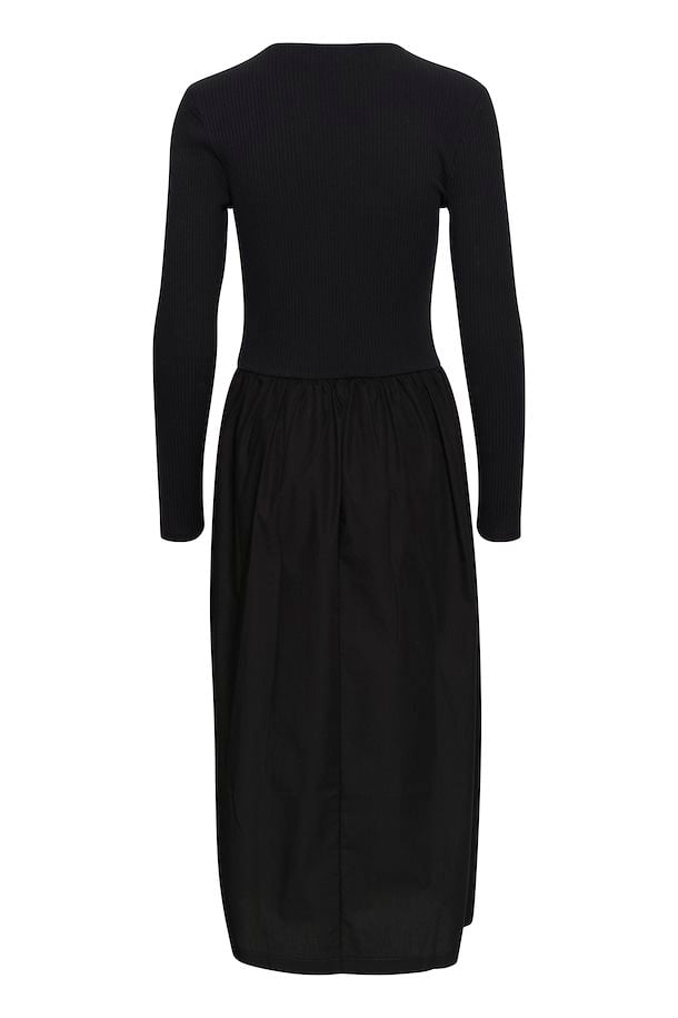 Soaked in Luxury Simone Phoebe LS Dress in Black