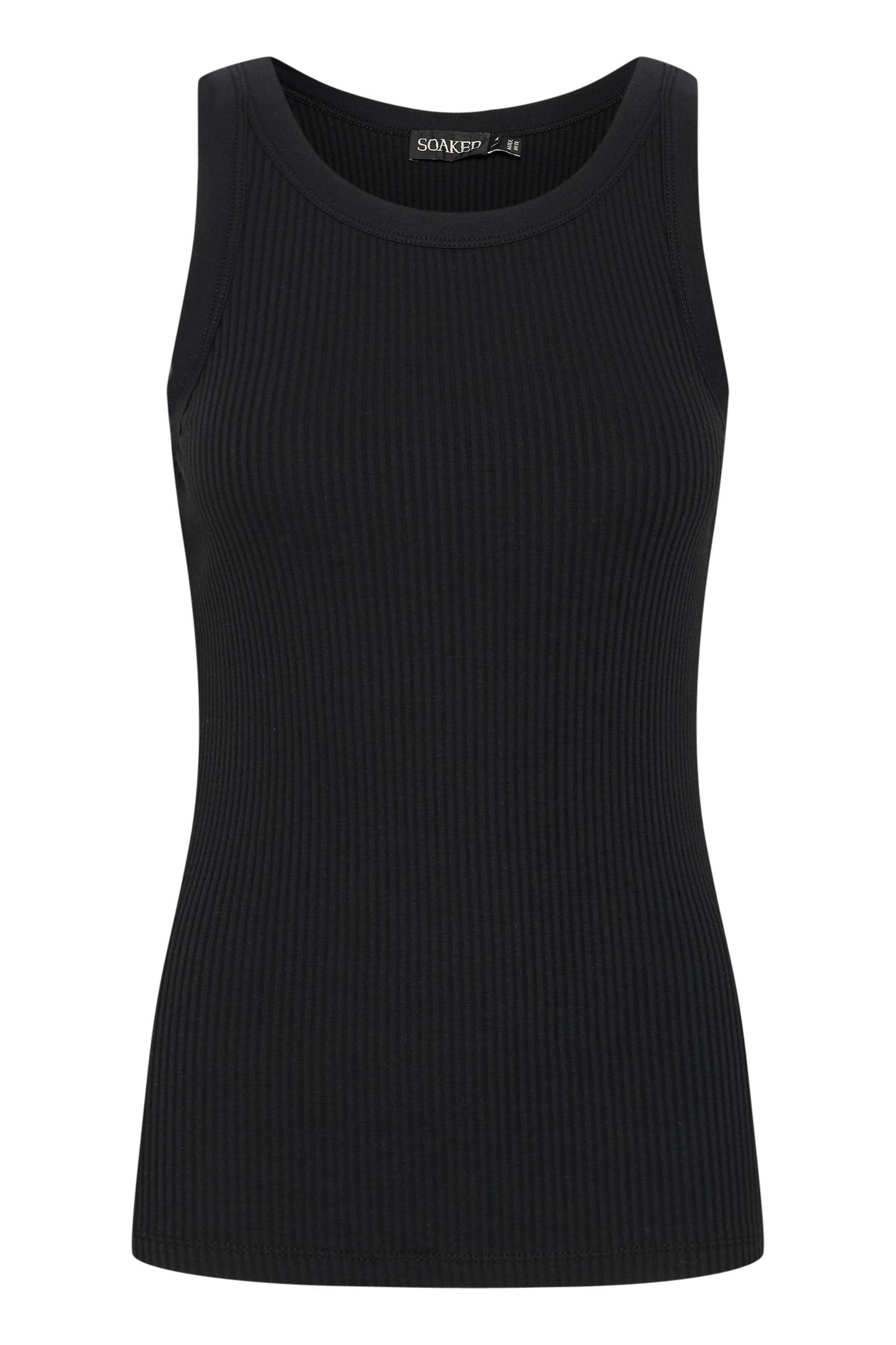 Soaked in Luxury Simone Tank Top in Black