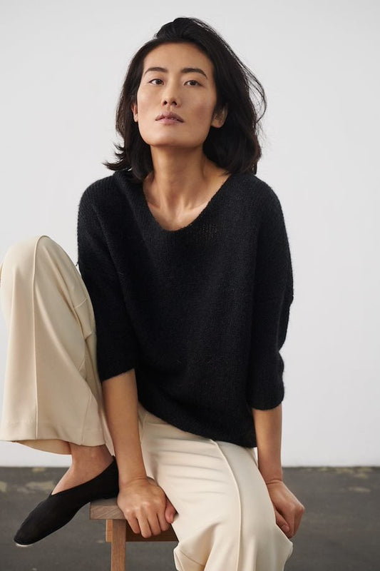 Soaked in Luxury Tuesday Jumper in Black