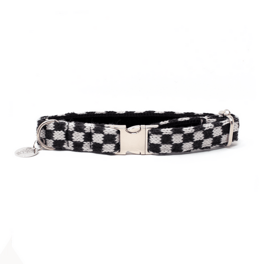 Stocky & Dee Luxury Dog Collar - Graphite