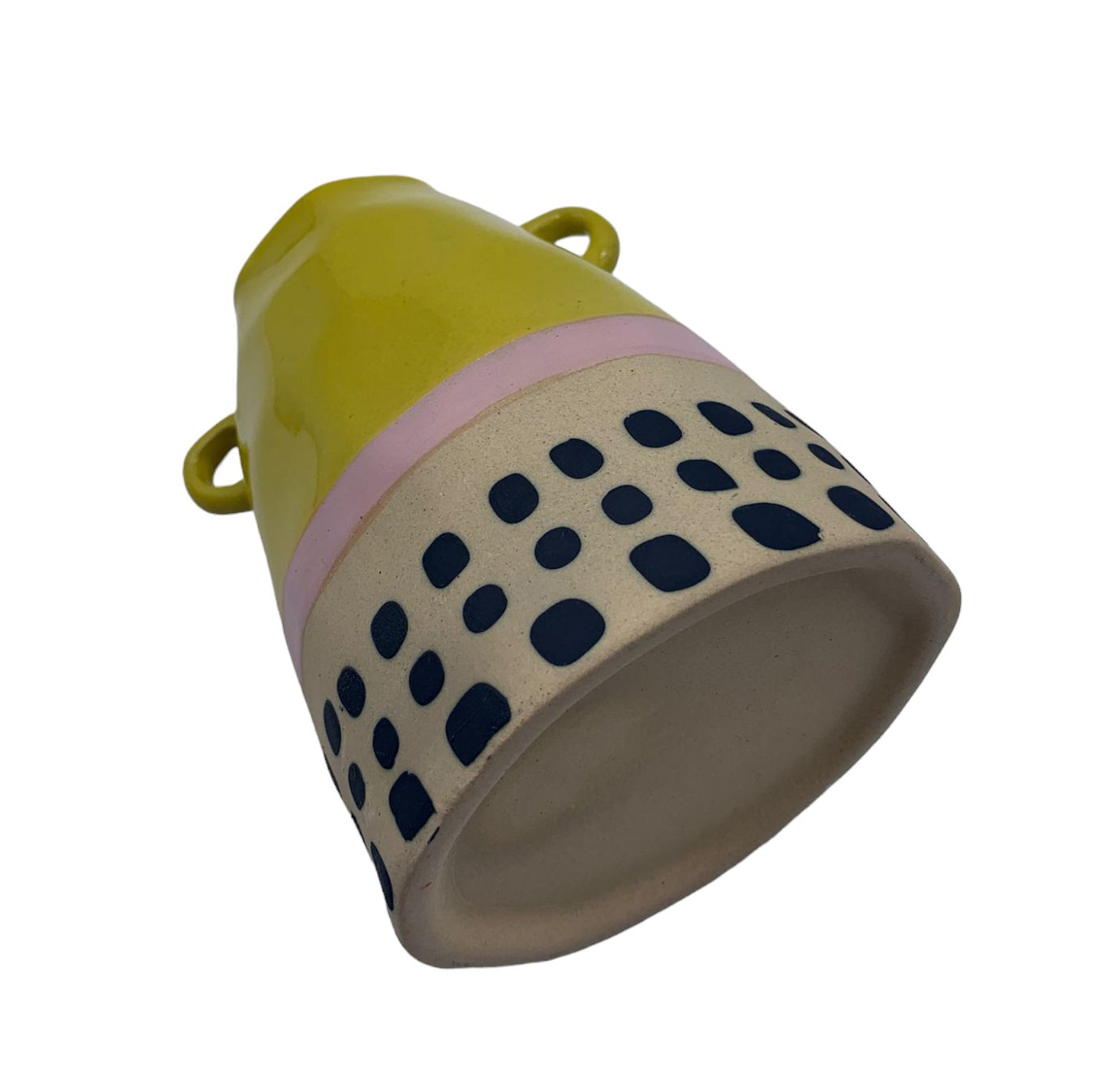 House of Disaster Bloc Yellow Vase