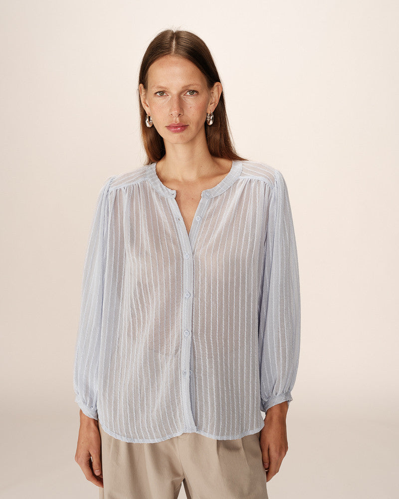 Grace & Mila Poesie Blouse in Blue