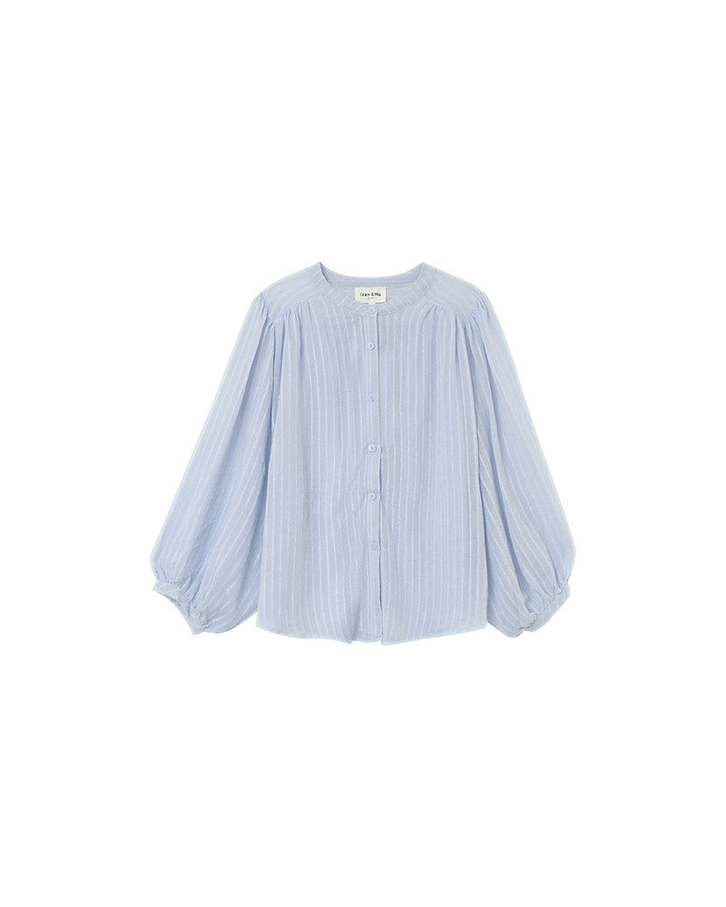 Grace & Mila Poesie Blouse in Blue