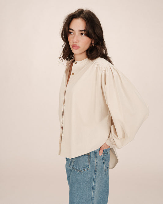 Grace & Mila Suri Blouse in Ecru