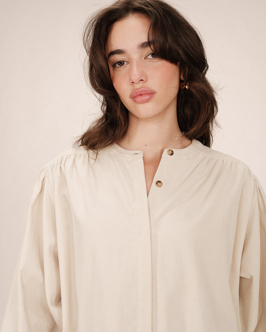 Grace & Mila Suri Blouse in Ecru
