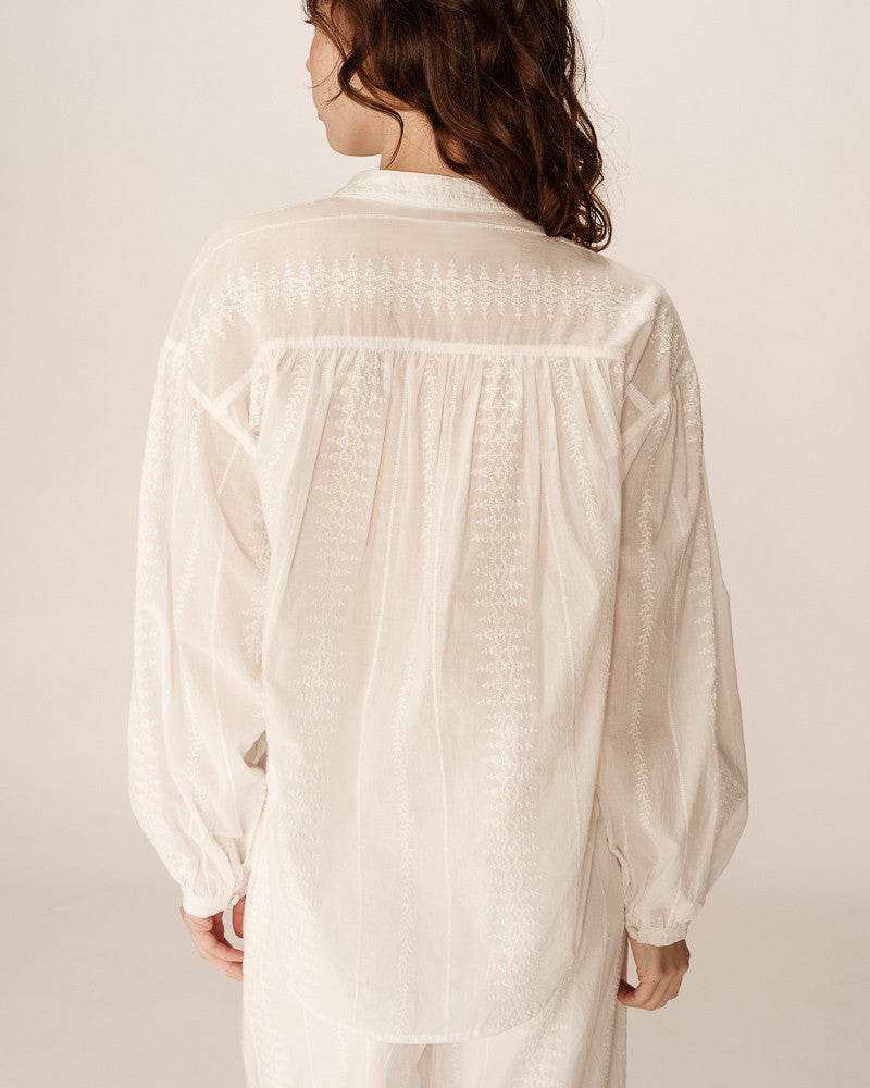 Grace & Mila Persia Blouse in White