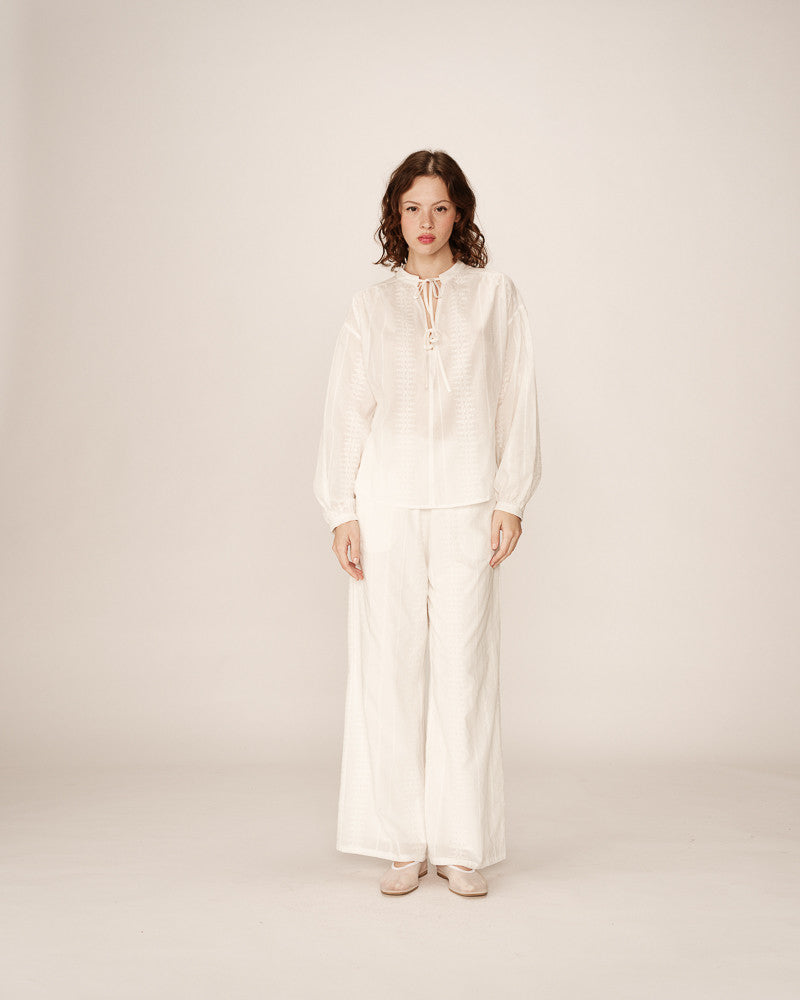 Grace & Mila Persia Blouse in White