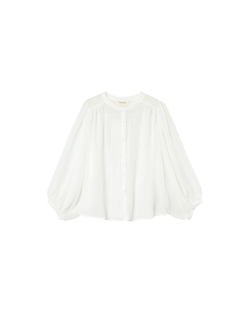 Grace & Mila Poesie Blouse in Ecru