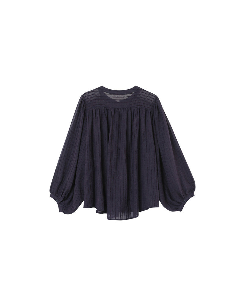 Grace & Mila Poesie Blouse in Marine