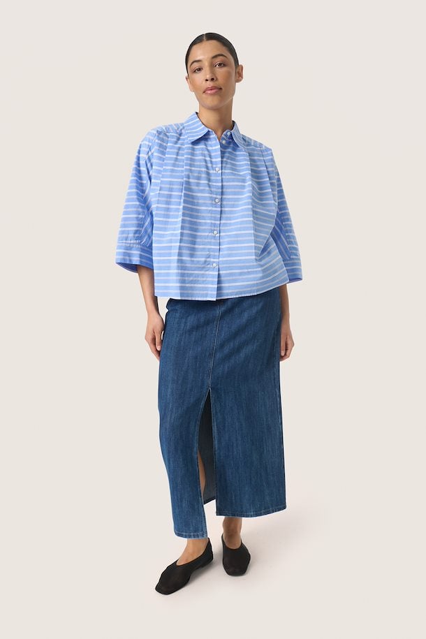 Soaked in Luxury Merona Striped shirt 