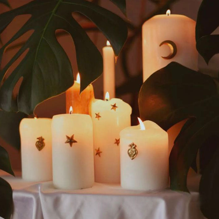 Boncoeurs Small Star Candle Charm