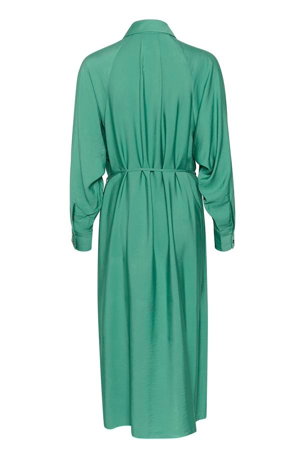 Soaked in Luxury Sija Dress in  Bottle Green