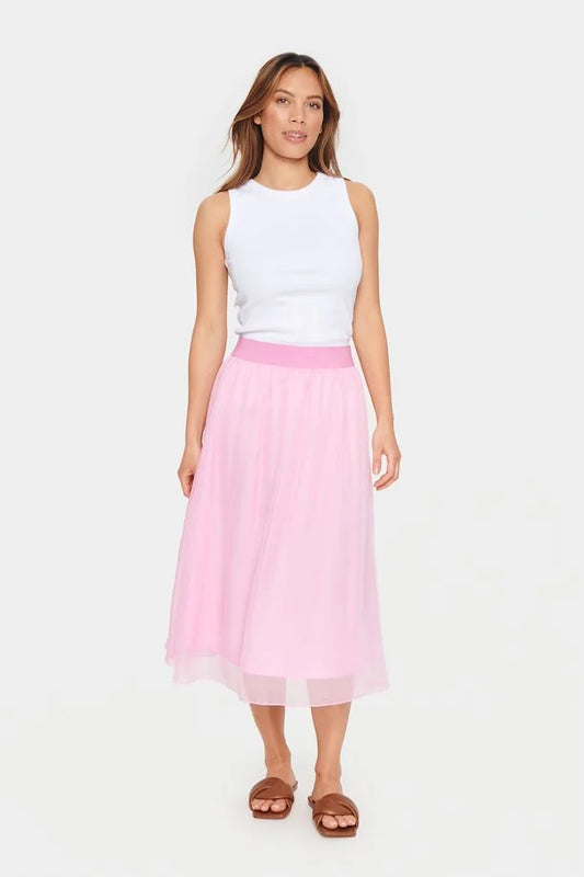 Saint Tropez White AstaSZ High Tank Top